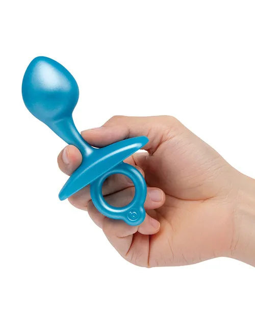 Anal Cotr INC BVibe Butties Bulb Tapered Prostate Plug Blue