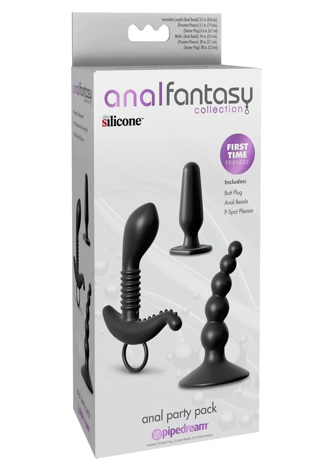 Anal Fantasy Collection Male Sex Toys Anal Fantasy Collection Anal Party Pack Silicone