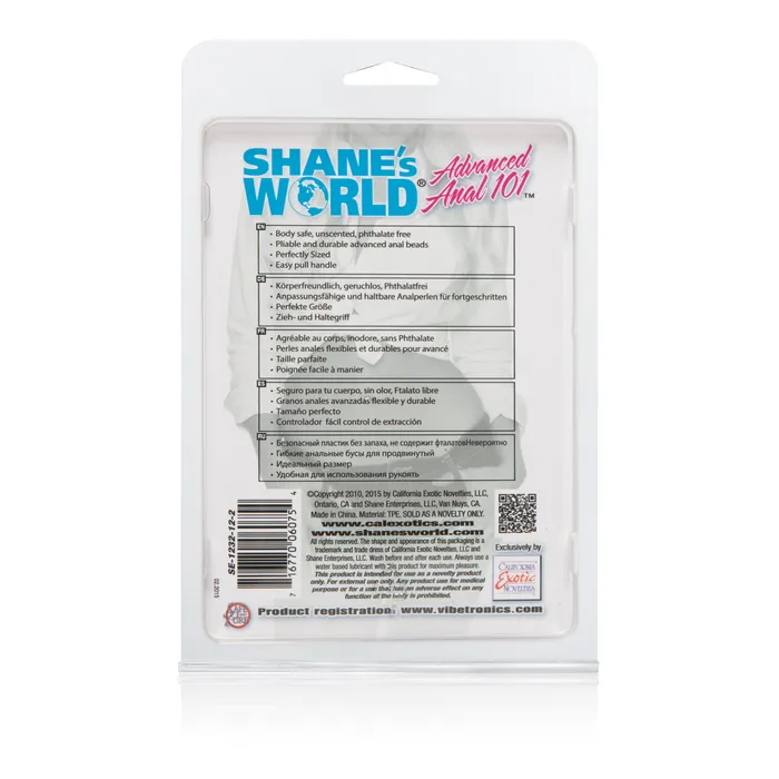 Anal Shanes World Advanced Anal 101 Blue California Exotic