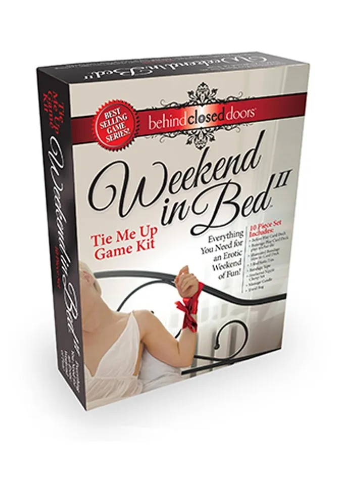 Behind Closed Doors Weekend In Bed II Tie Me Up Edition Bondage Play Kit Behind Closed Doors Couples