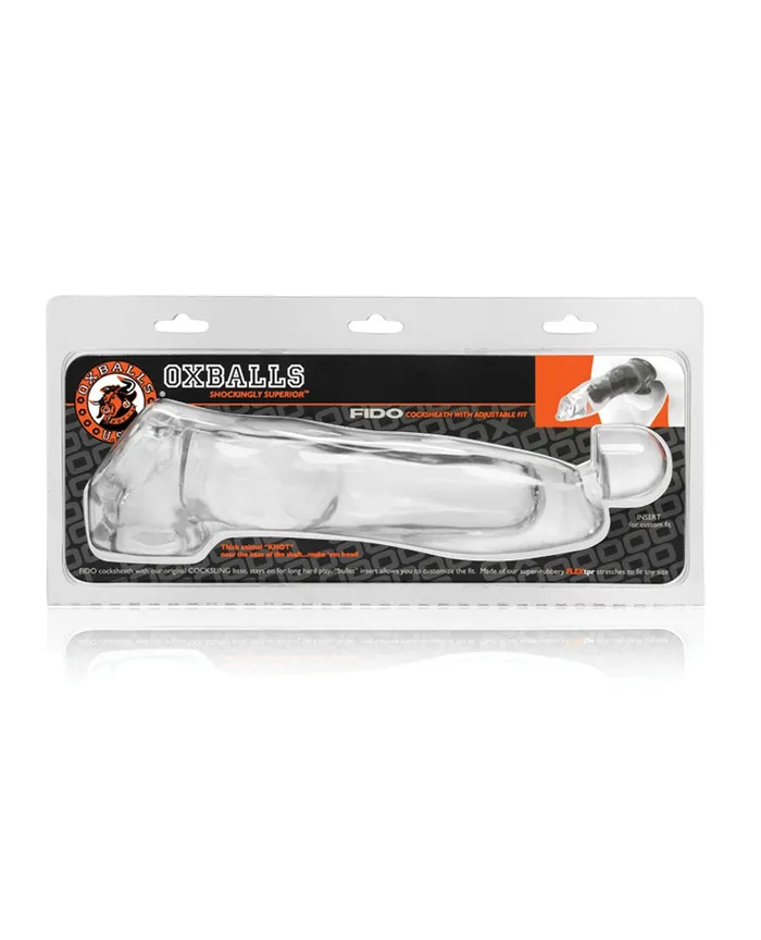 Blue Ox Designs LLCDba Oxballs Dildos Oxballs Fido Beast Cock Sheath Clear