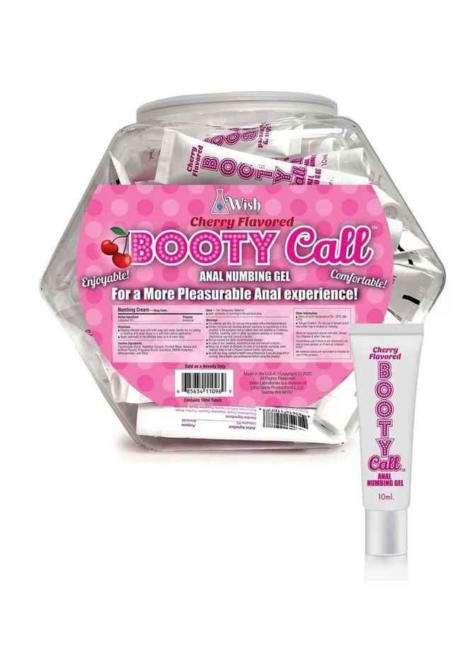 Booty Call Anal Booty Call Cherry Flavored Anal Numbing Gel