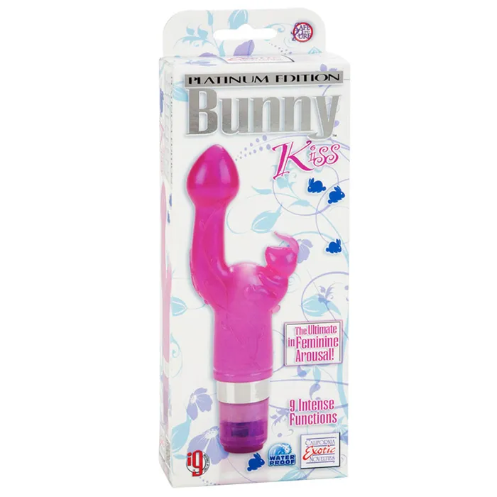 California Exotic Platinum Edition Bunny Kiss Pink California Exotic Vibrators