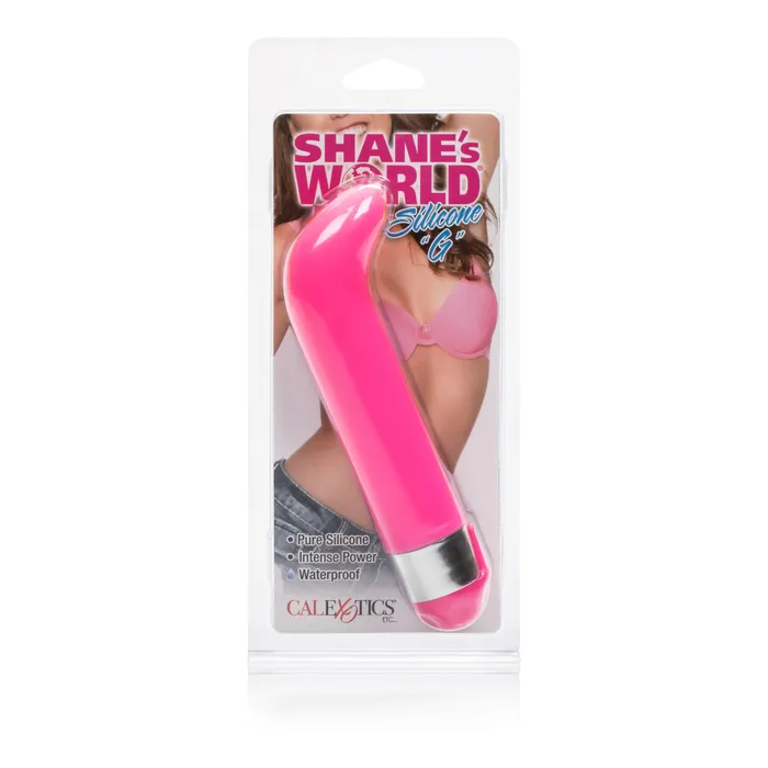 California Exotic Vibrators Shanes World Silicone G Pink