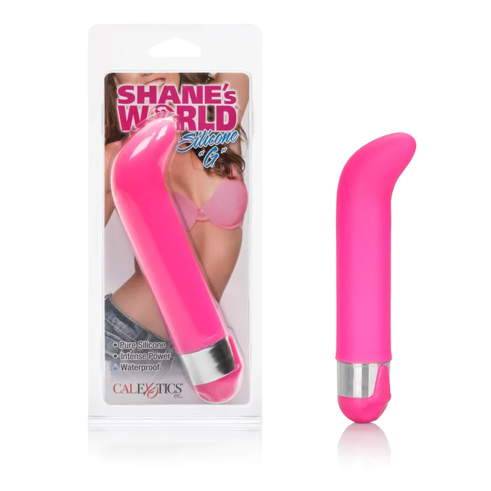 California Exotic Vibrators Shanes World Silicone G Pink