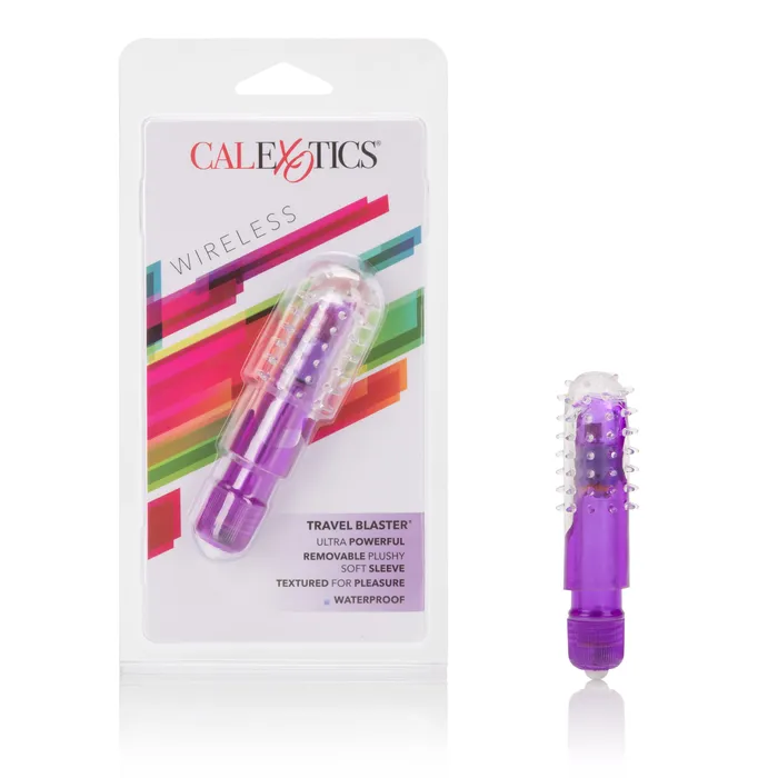 California Exotic Vibrators Travel Blaster Purple