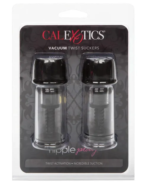 Couples California Exotic Novelties Nipple Play Vacuum Twist Suckers