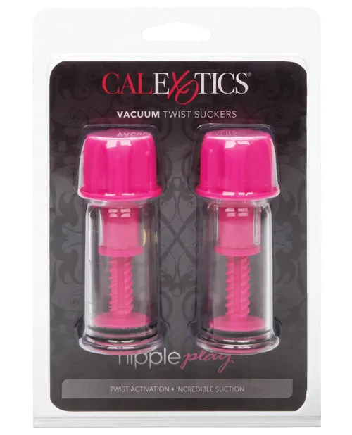 Couples California Exotic Novelties Nipple Play Vacuum Twist Suckers