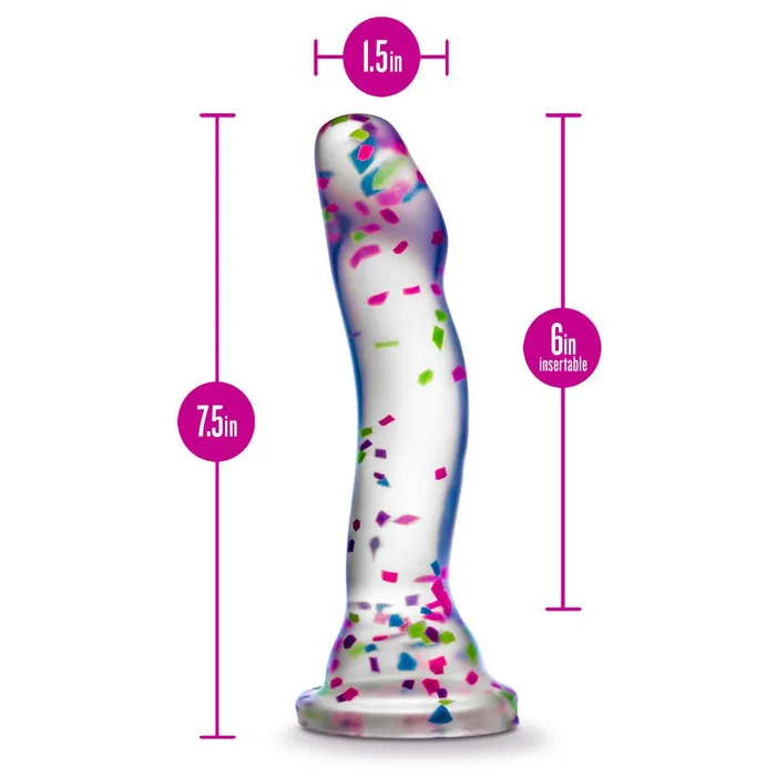 Dildos Neo Elite Glow Hanky Panky Glow In Dark Clear 19 cm Dong Blush Novelties