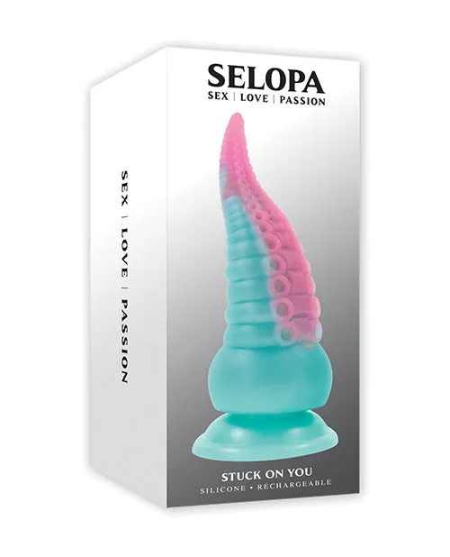 Dildos Selopa Stuck On You Tentacle Dildo Multi Color Evolved Novelties INC