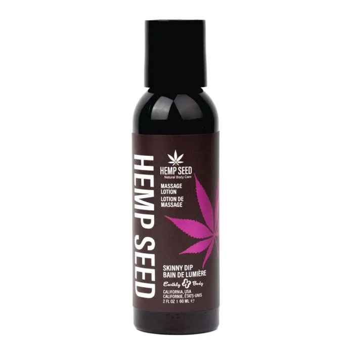 Earthly Body Hemp Seed Massage Lotion Earthly Body Couples