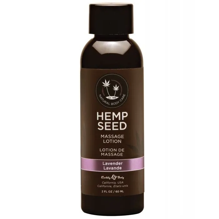 Earthly Body Hemp Seed Massage Lotion Earthly Body Couples