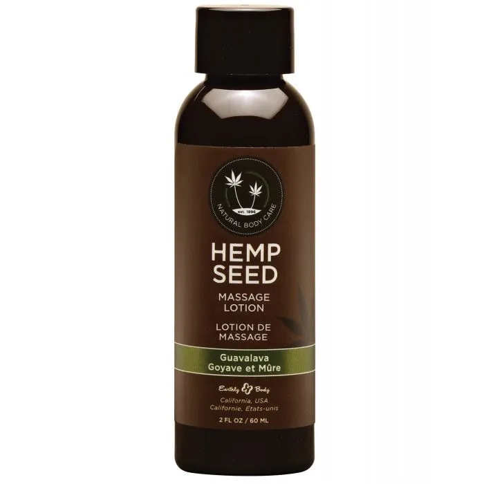 Earthly Body Hemp Seed Massage Lotion Earthly Body Couples