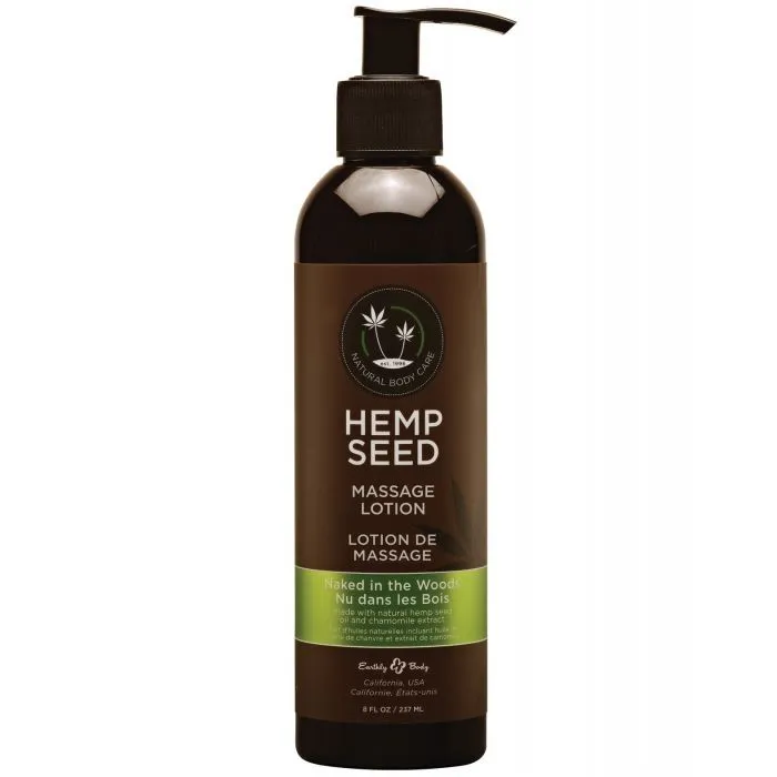 Earthly Body Hemp Seed Massage Lotion Earthly Body Couples