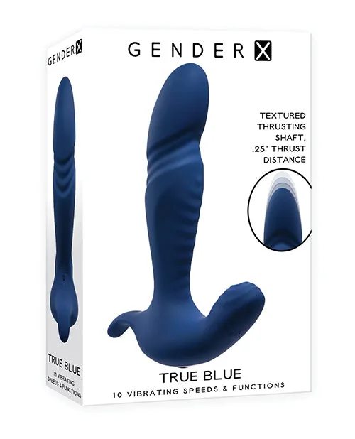 Evolved Novelties INC Vibrators Gender X True Blue Blue