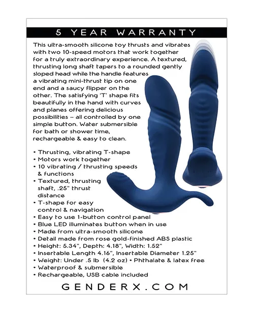 Evolved Novelties INC Vibrators Gender X True Blue Blue