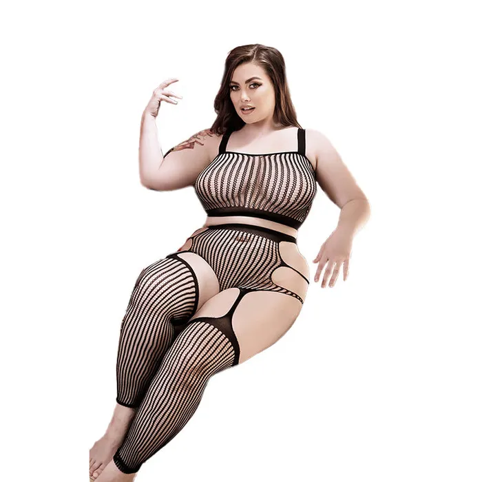 Fantasy Lingerie Female Sex Toys In the Mood Sheer Body Stocking