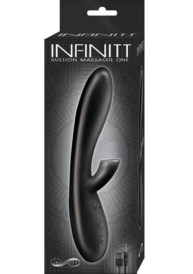 Female Sex Toys Infinitt Infinitt Suction Massager One Rechargeable Silicone Vibartor