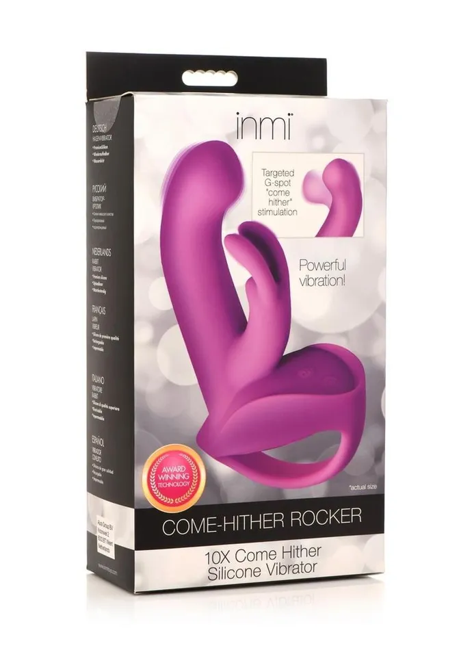 Female Sex Toys Inmi Inmi Come Hither Rocker Rechargeable Silicone Vibrator