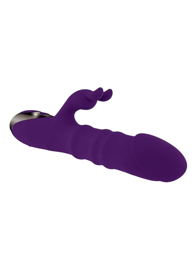 Female Sex Toys Playboy Playboy Hop to It Rechargeable Silicone Rabbit Vibrator