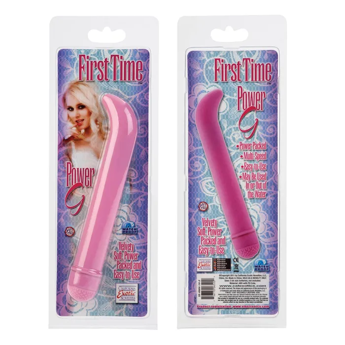 First Time Power GVibe Pink California Exotic Vibrators