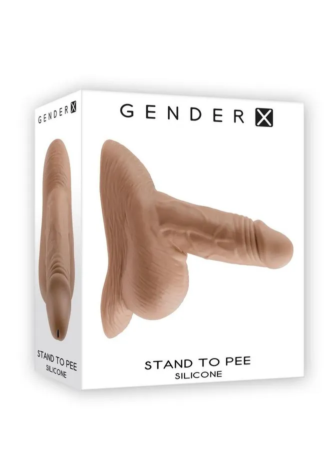 Gender X Silicone Realistic Stand to Pee Funnel Gender X Anal