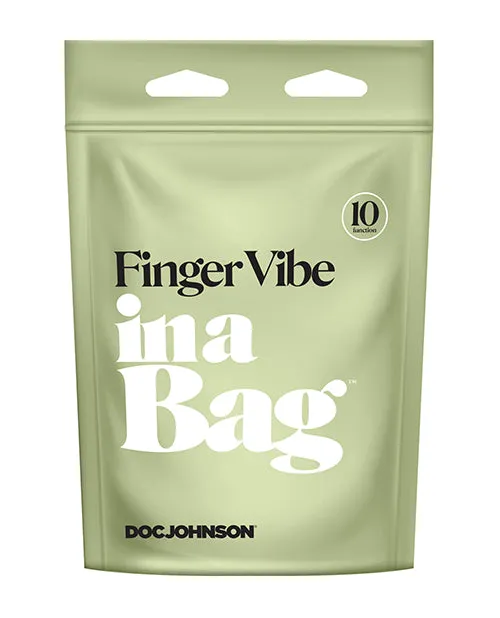 In A Bag Finger Vibe Pink Doc Johnson Vibrators