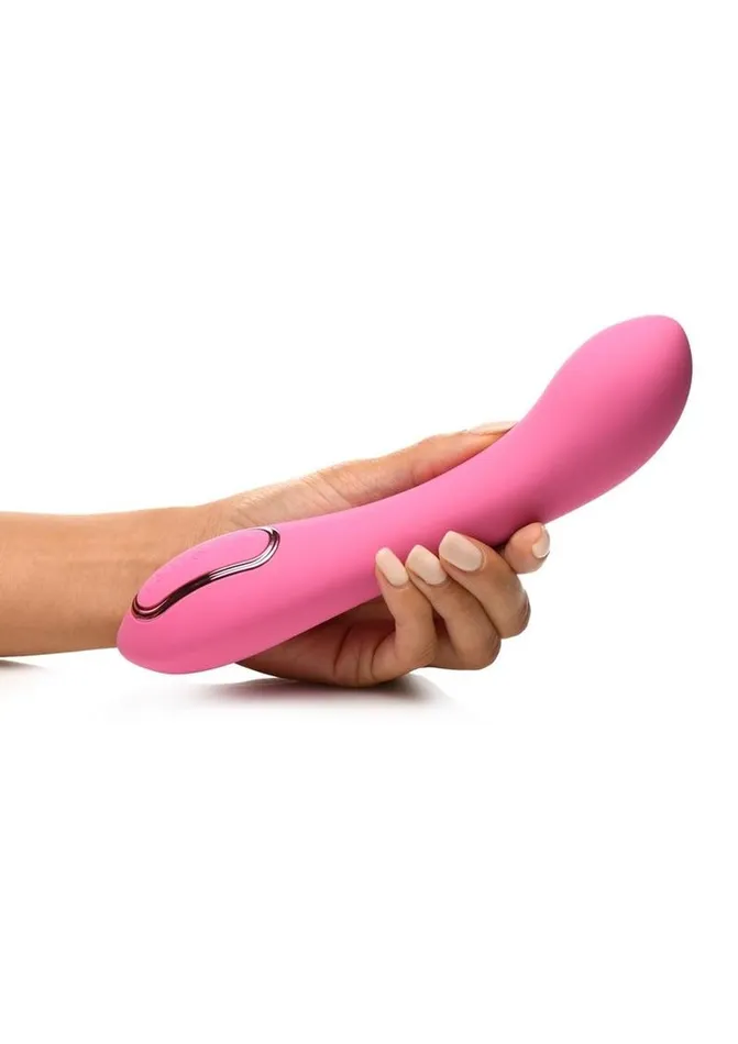 Inmi Female Sex Toys Inmi ExtremeG Inflating GSpot Rechargeable Silicone Vibrator