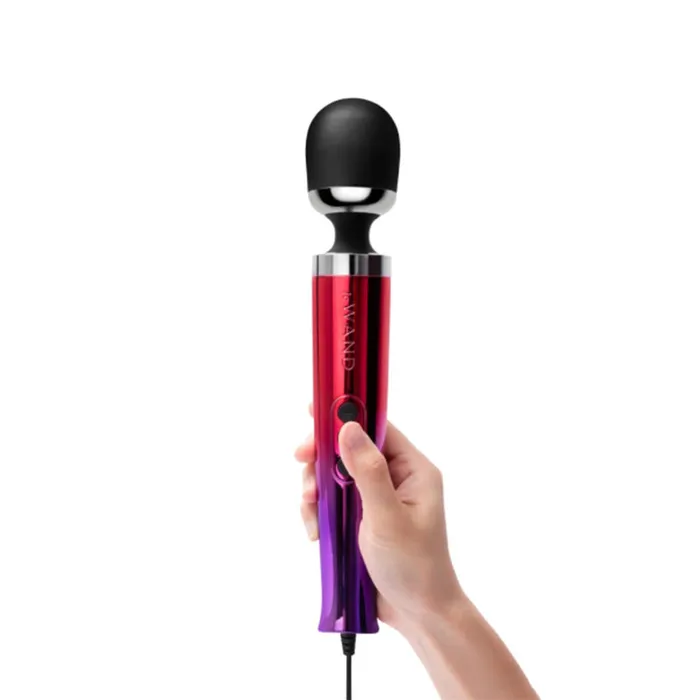 Le Wand Die Cast Ombr PlugIn Vibrating Wand Le Wand Female Sex Toys