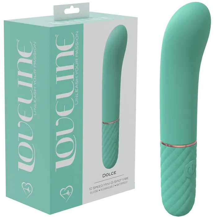 LOVELINE Dulce Green 12 cm USB Rechargeable Vibrator Shots Toys Female Sex Toys