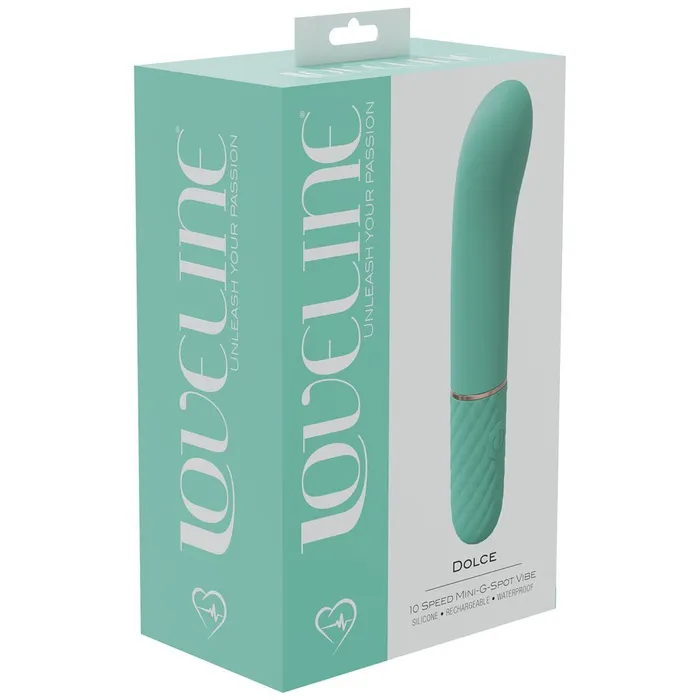 LOVELINE Dulce Green 12 cm USB Rechargeable Vibrator Shots Toys Female Sex Toys