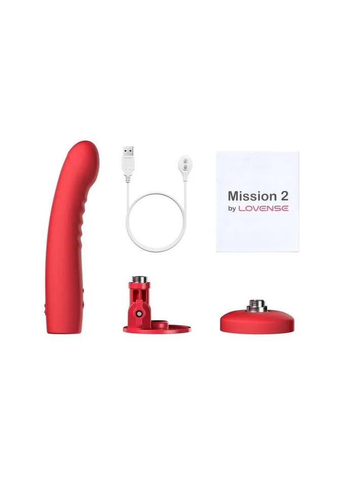 Lovense Lovense Mission 2 Silicone Rechargeable Vibrator Female Sex Toys