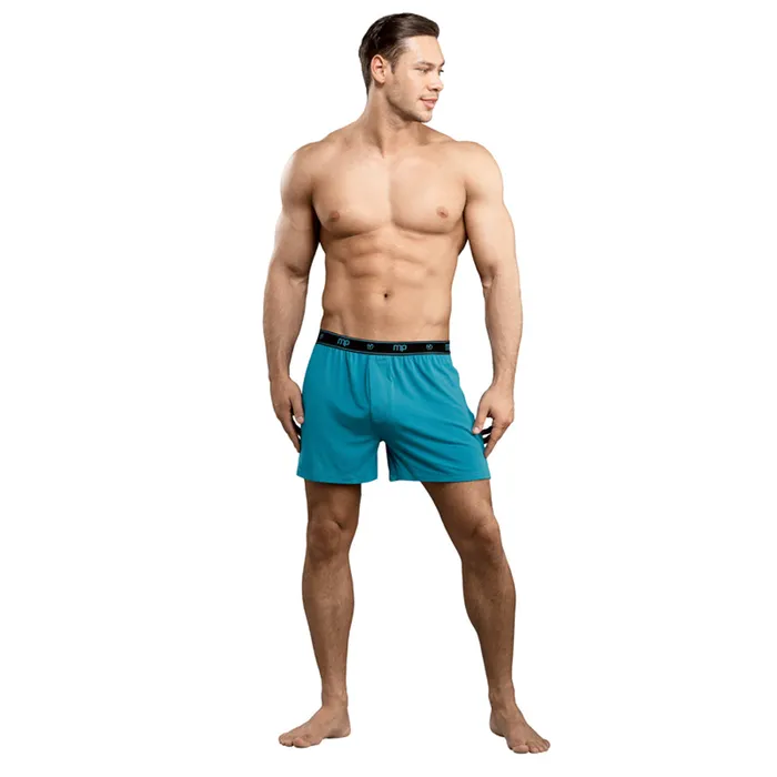 Male Power Male Sex Toys Male Power Bamboo Boxer Teal Med