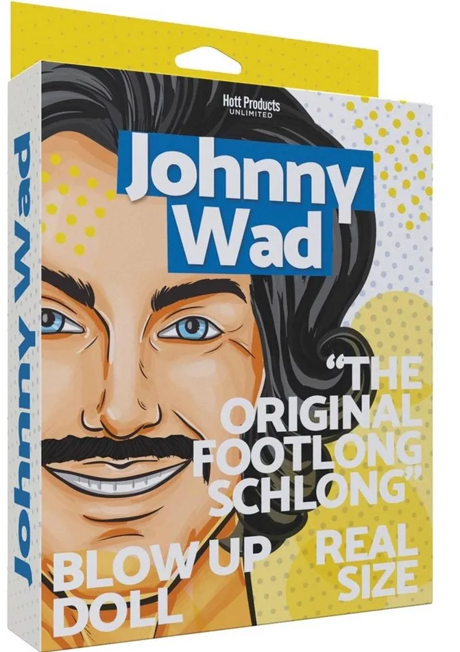 Male Sex Toys Hott Products Johnny Wad BlowUp Doll