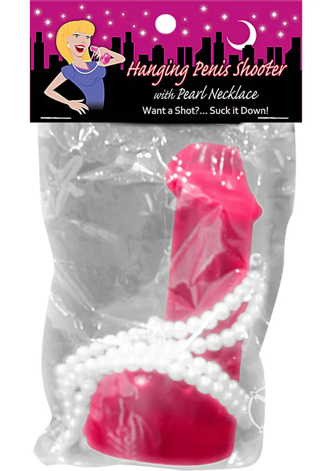 Male Sex Toys Kheper Games Hanging Penis Shooter with Pearl Necklace