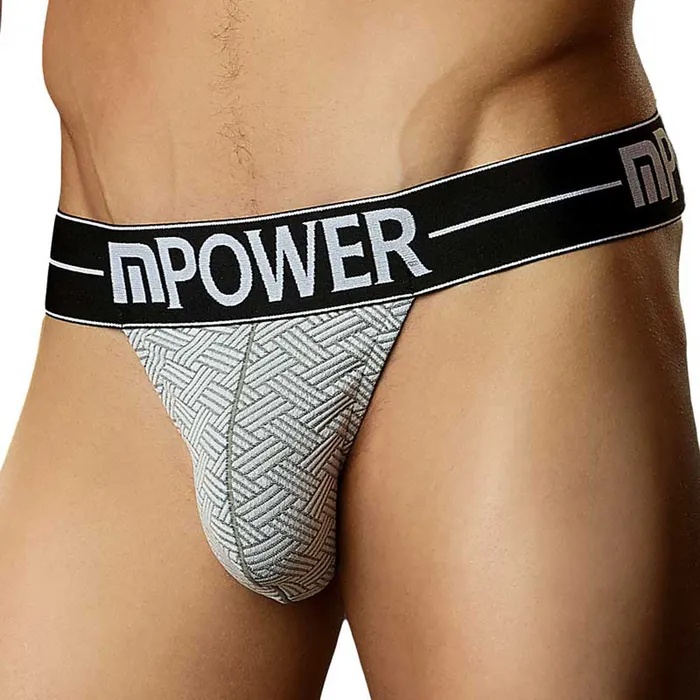 Male Sex Toys Male Power Male Power Basket Weave Micro Thong SM