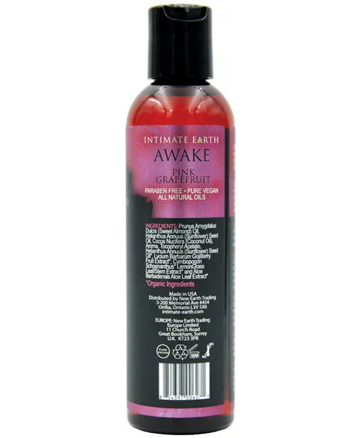 New Earth Trading LLC Couples Intimate Earth Awake Massage Oil 120 ml Pink Grapefruit