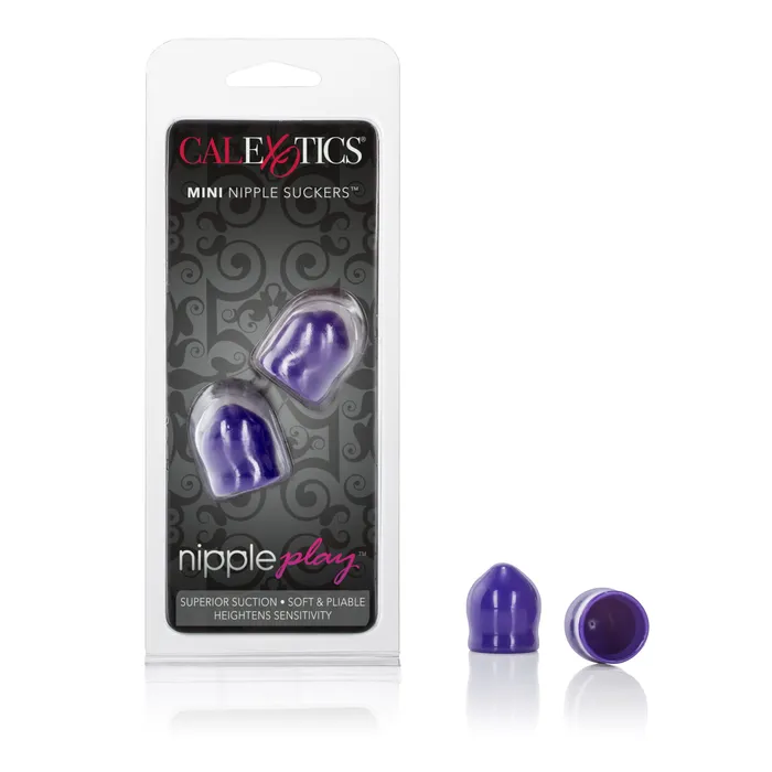 Nipple Play Mini Nipple Suckers Purple California Exotic Vibrators