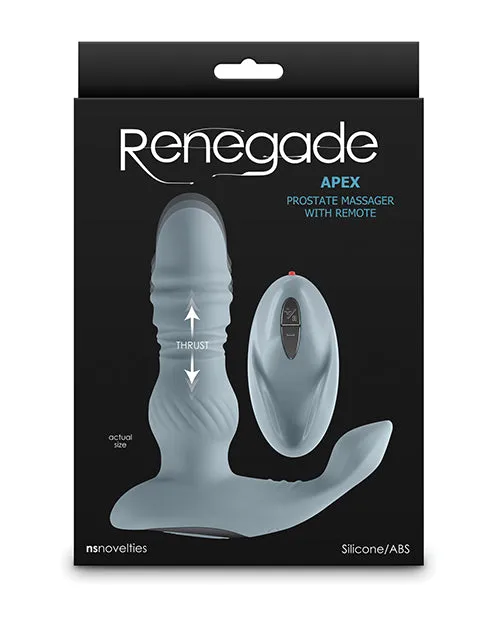 Ns Novelties INC Renegade Apex Gray Male Sex Toys