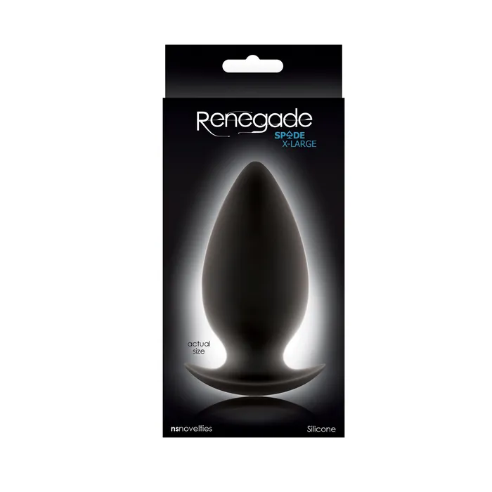 nsnovelties Male Sex Toys Renegade Spade XLarge Silicone Plug