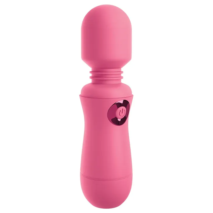 Omg Wands Enjoy Rechargeable Vibrating Wand Pink Pipedream Vibrators