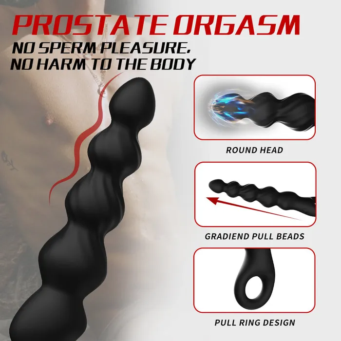 Onion Toy Male Sex Toys Mans G Spot Prostate Orgasm Stimulating Anal Beads