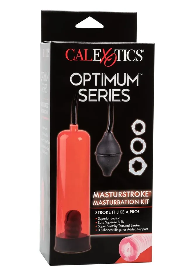 Optimum Series Optimum Series Masturstroke Pump and Masturbation Kit Male Sex Toys