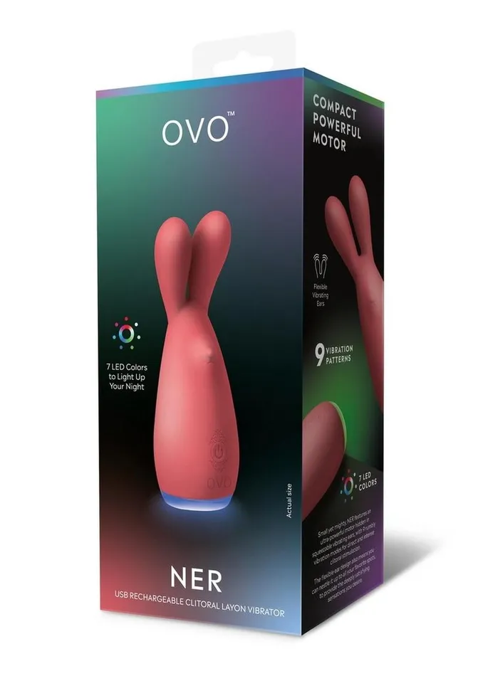 OVO Female Sex Toys OVO Ner Clitoral Silicone Rechargeable Vibrator