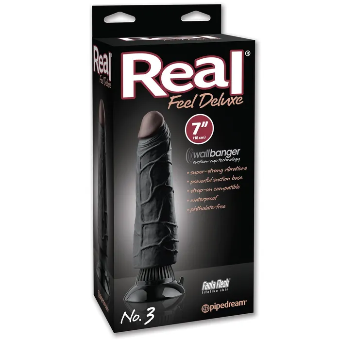 Pipedream Anal Real Feel Deluxe no3 7Inch Black