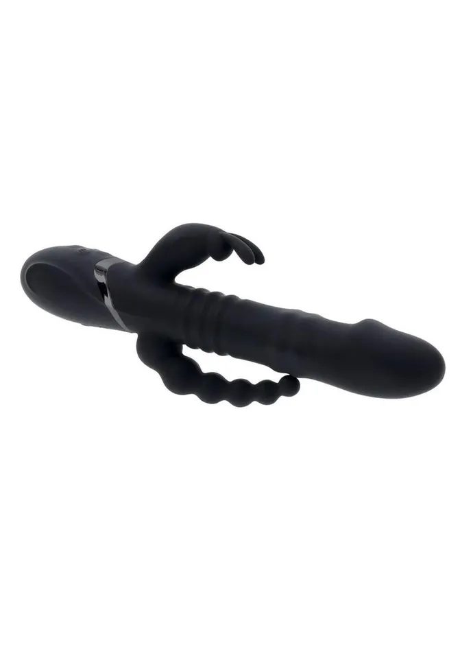 Playboy Female Sex Toys Playboy Big Bunny Energy Rechargeable Silicone Rabbit Vibrator