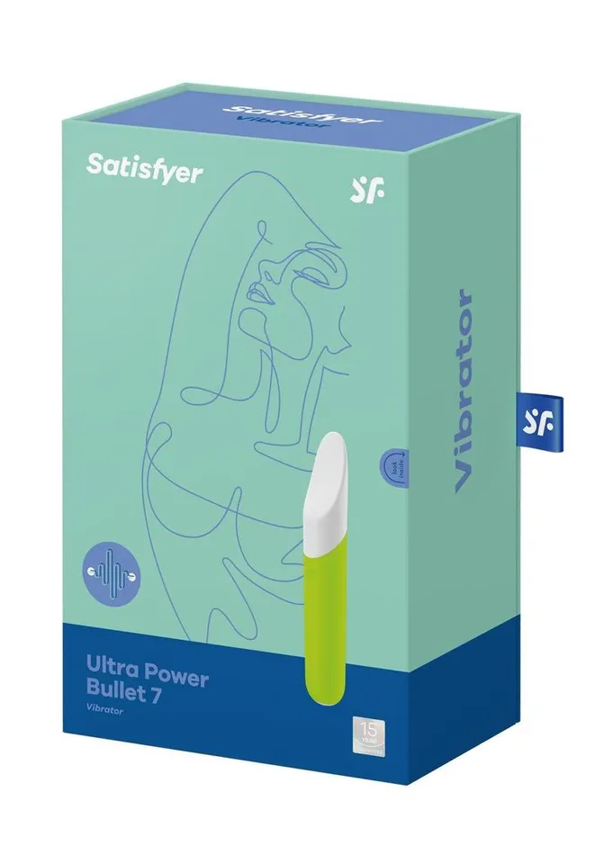 Satisfyer Ultra Power Bullet 7 Rechargeable Silicone Bullet Vibrator Satisfyer Female Sex Toys