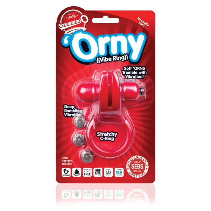 Screaming O Vibrators Orny Vibe Ring Red