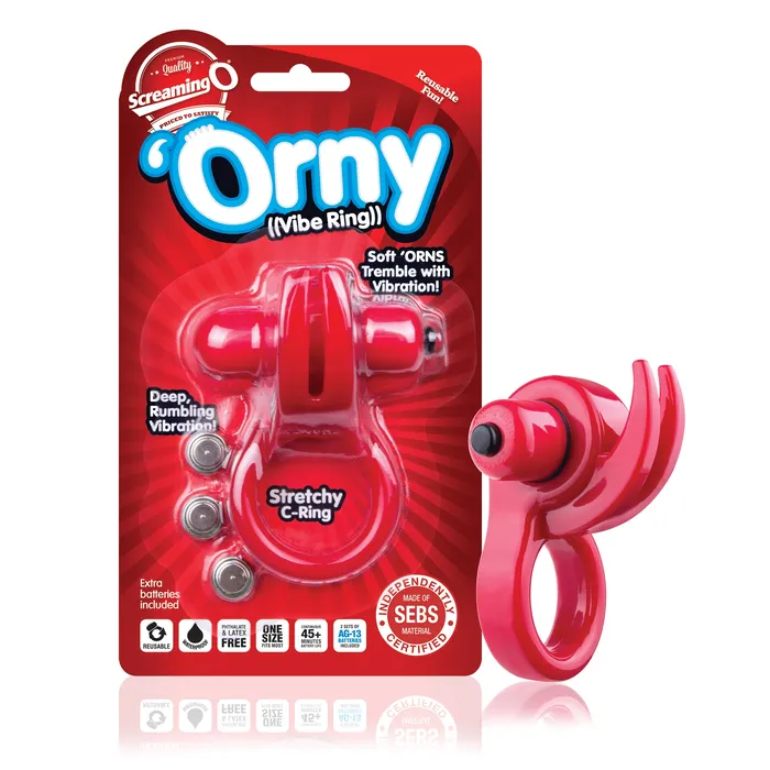 Screaming O Vibrators Orny Vibe Ring Red