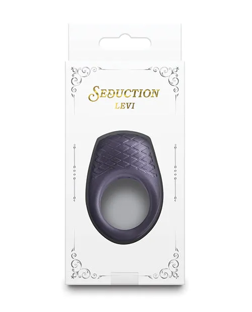 Seduction Levi Cock Ring Metallic Ns Novelties INC Male Sex Toys